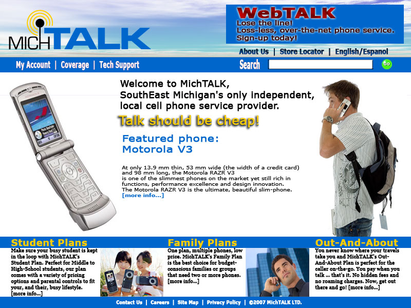 michtalk cell phones