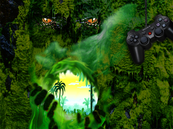 snake warrior video game cover